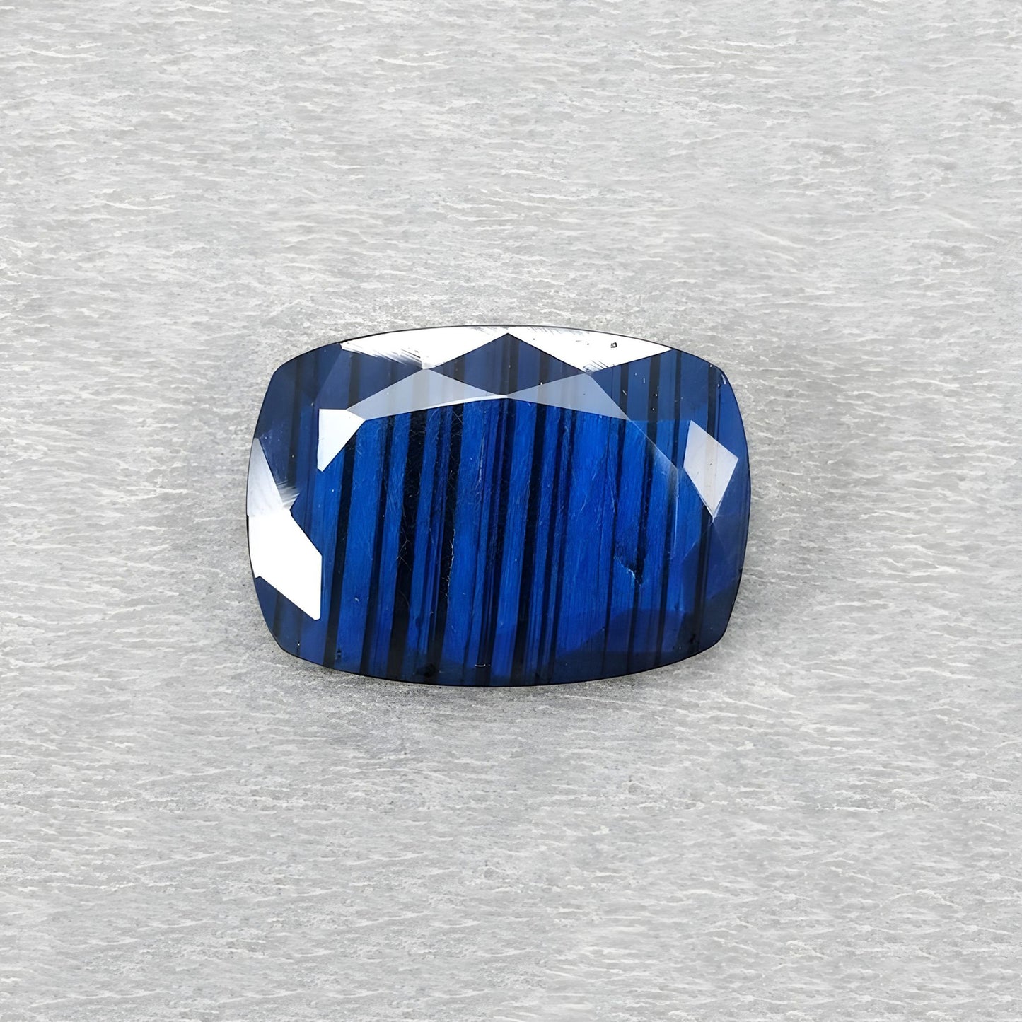 labradorite faceted cut gemstone