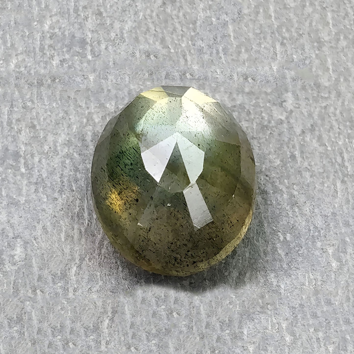 ラブラドライトチェッカーカット