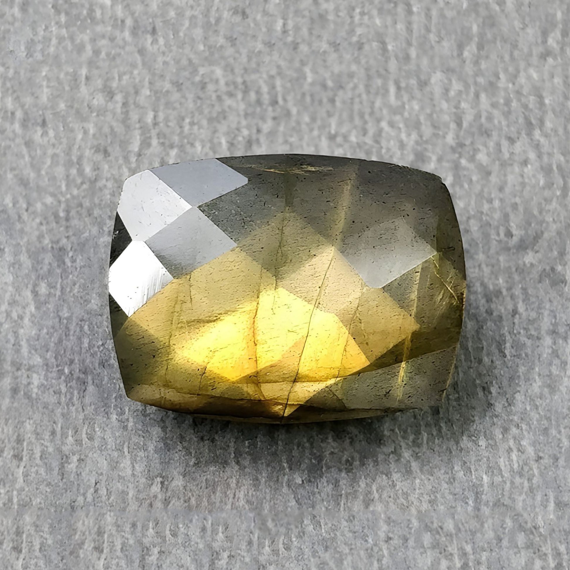 ラブラドライトチェッカーカット