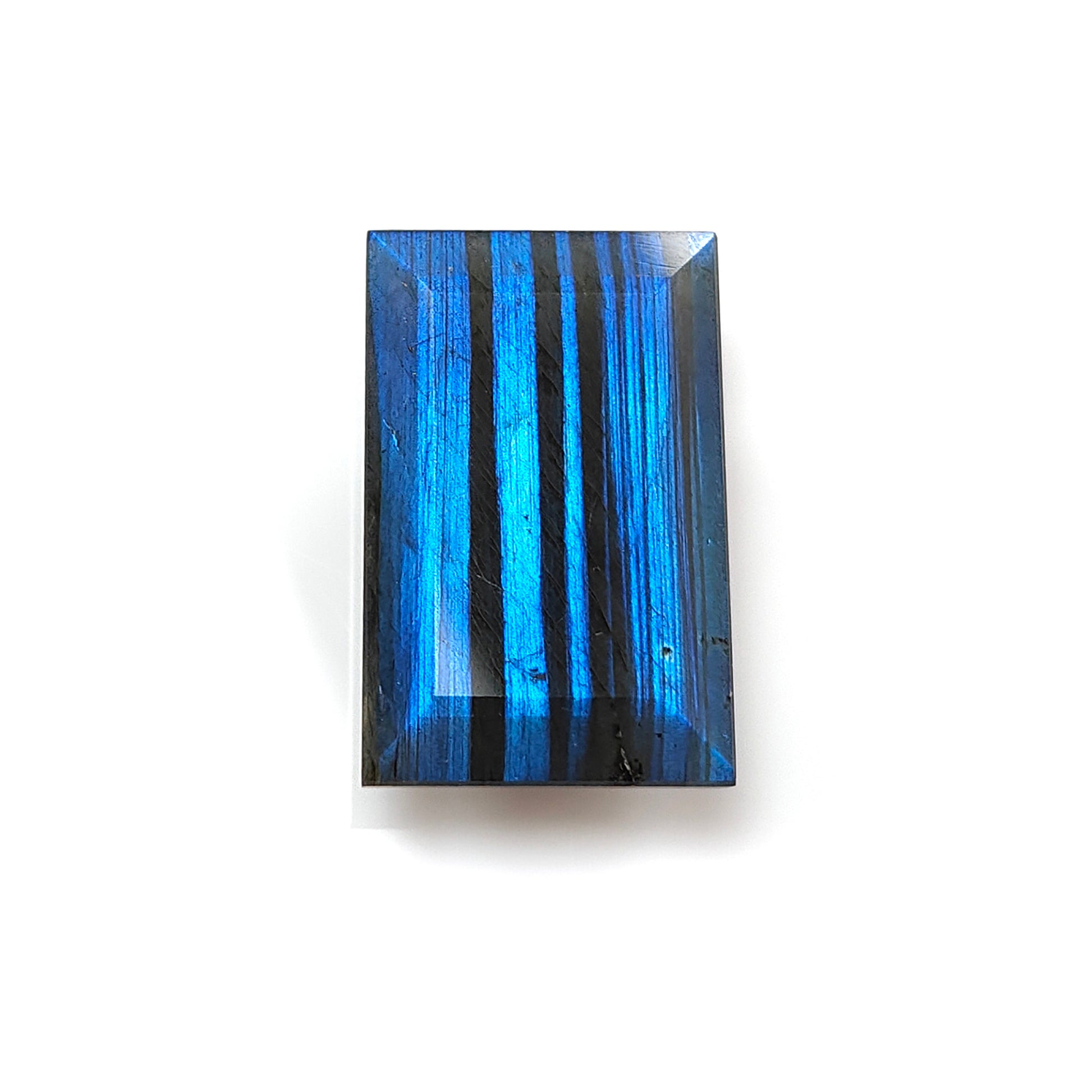 Labradorite Baguette faceted Cut