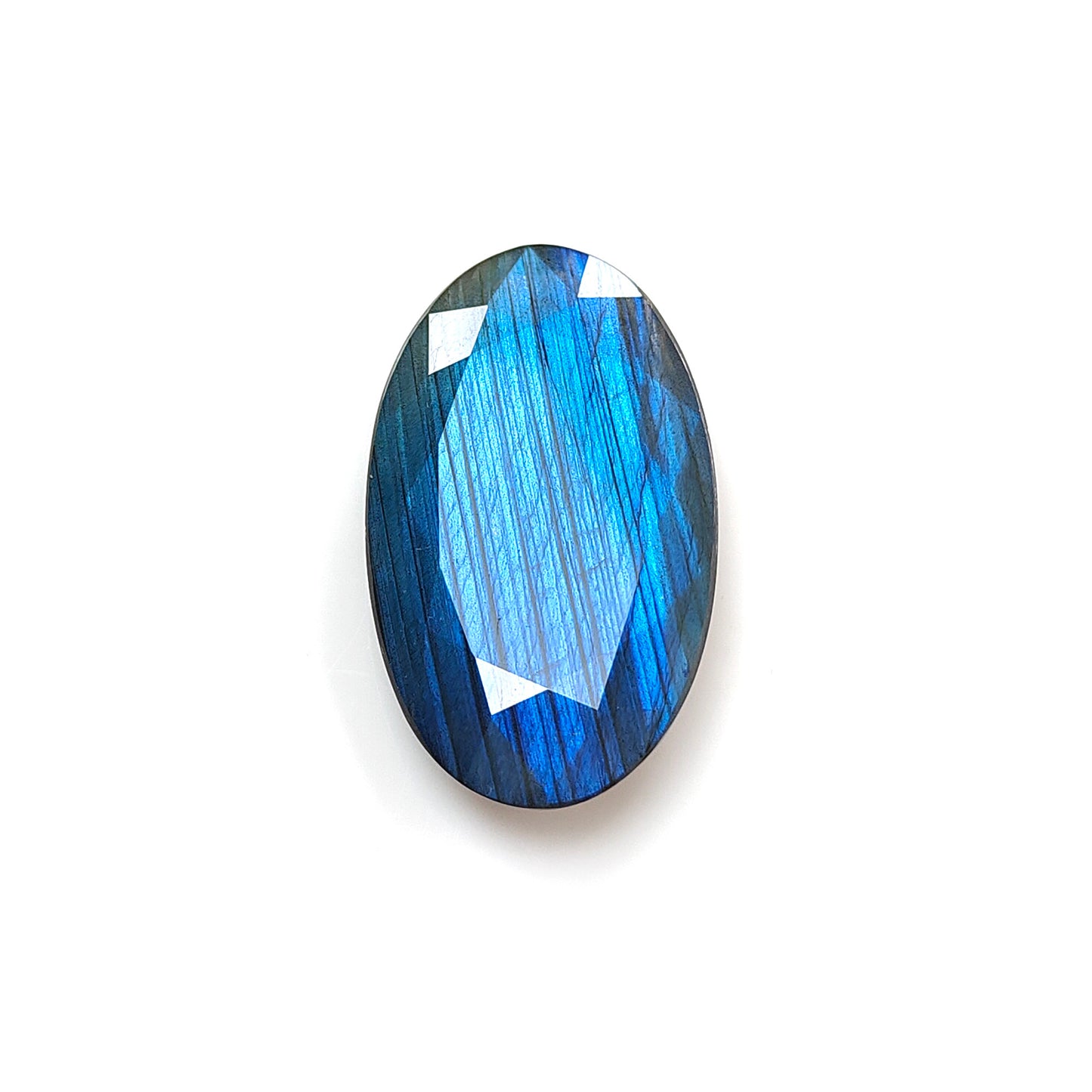 Labradorite Oval Faceted Cut