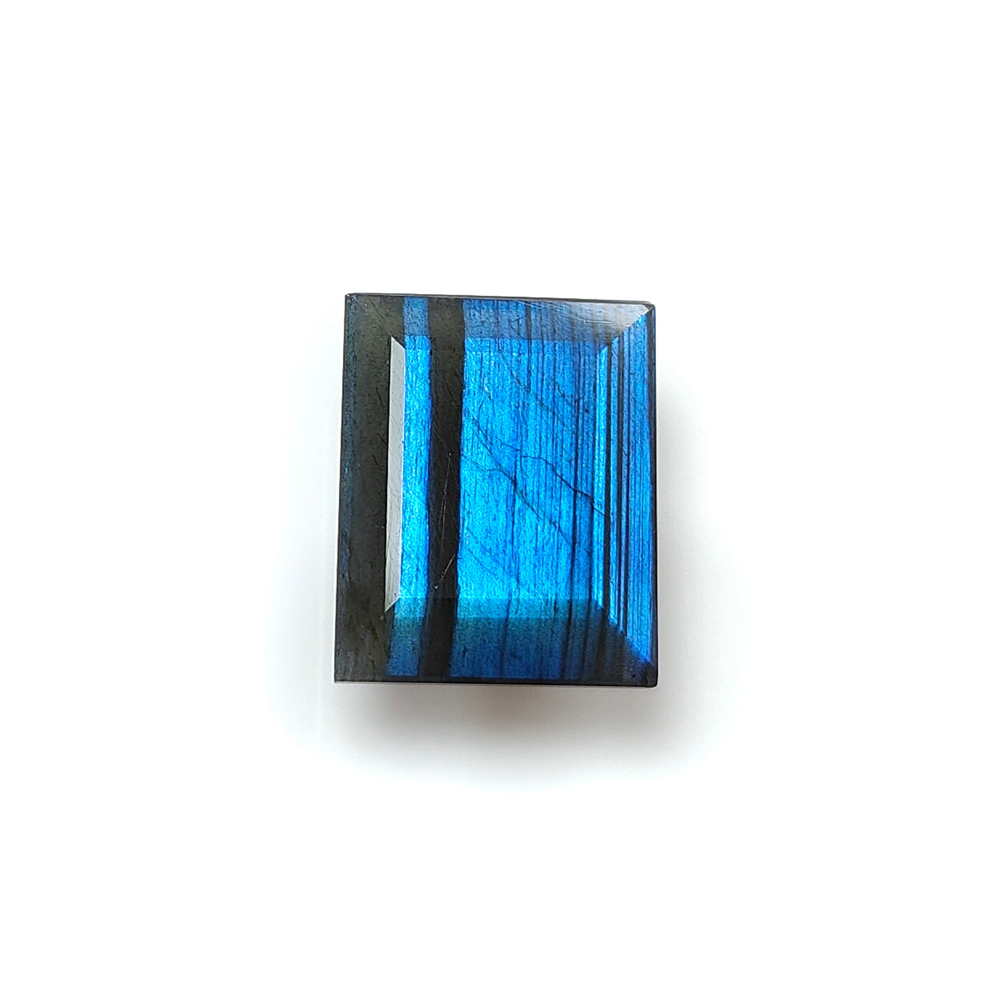 Labradorite Baguette Faceted Cut