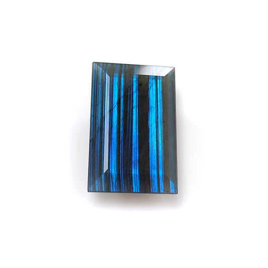 Labradorite Baguette Faceted Cut