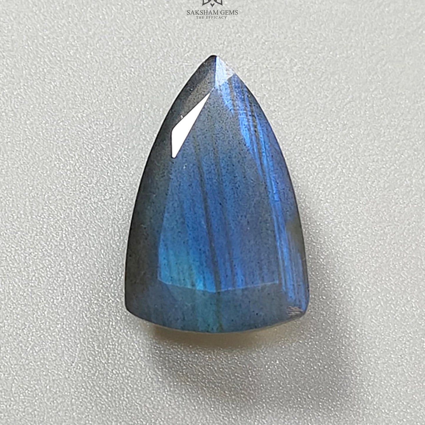 Rainbow Flashing Labradorite Fancy Cut: 8.60cts Natural Untreated Unheated Blue Labradorite Pear Shape 1pc For Jewelry 19*12mm