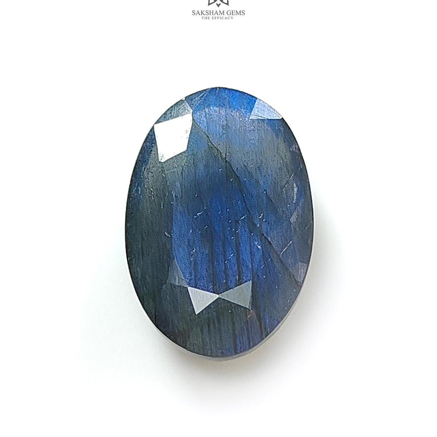Labradorite Cabochon Fancy Cut : 15.50cts Natural Untreated Unheated Blue Labradorite Oval Shape 1pc For Jewelry 21*14mm
