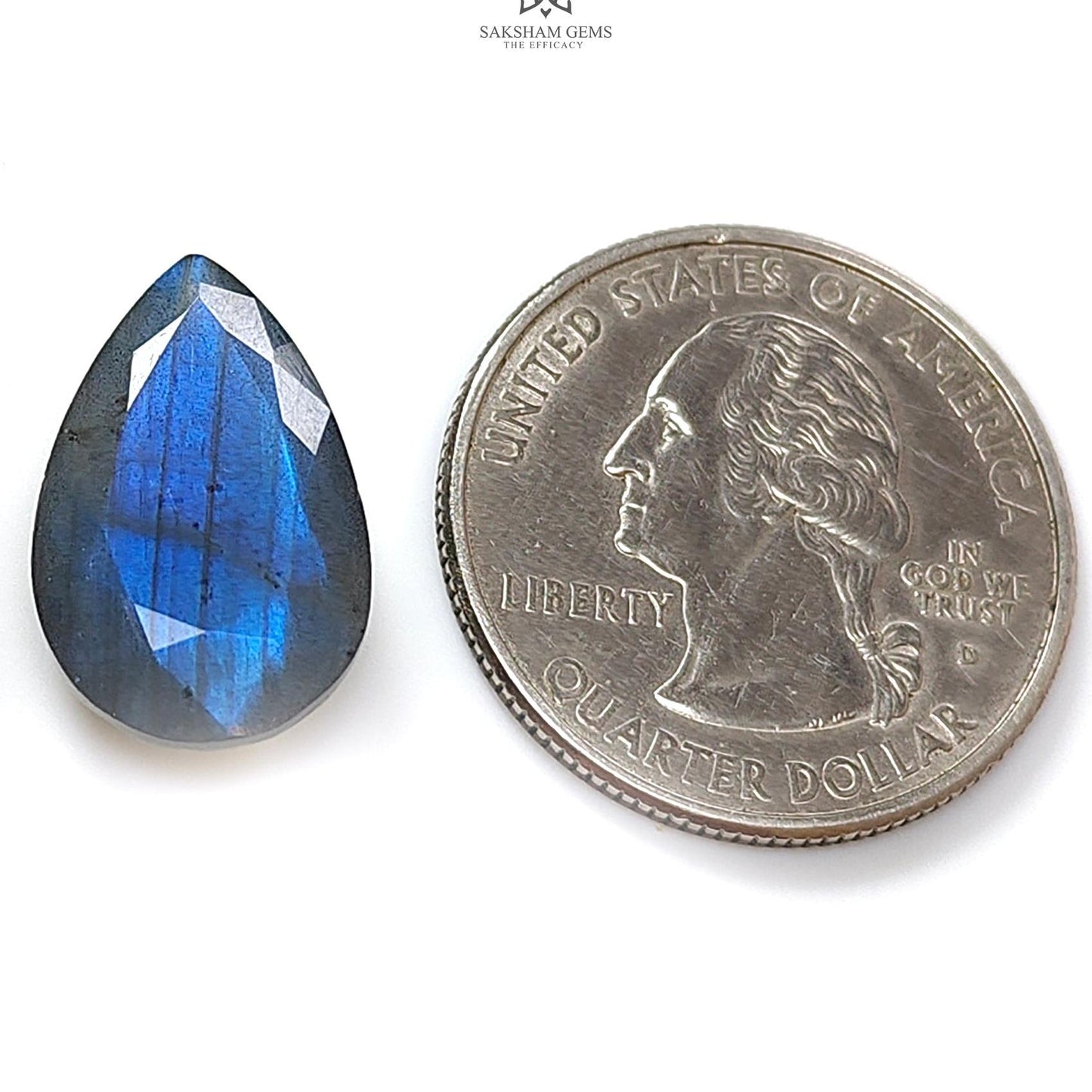 Rainbow Flashing Labradorite Fancy Cut: 8.20cts Natural Untreated Unheated Blue Labradorite Pear Shape 1pc For Jewelry 18*12mm