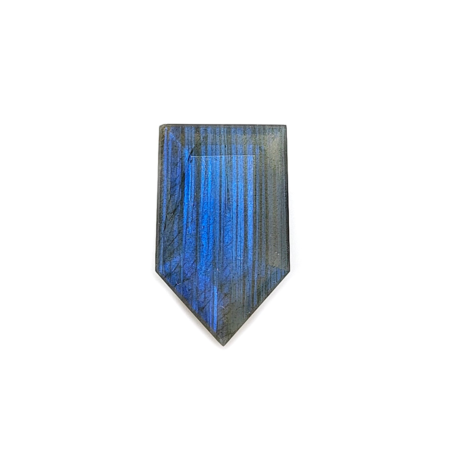 ブルーラブラドライト ファンシーファセットカット