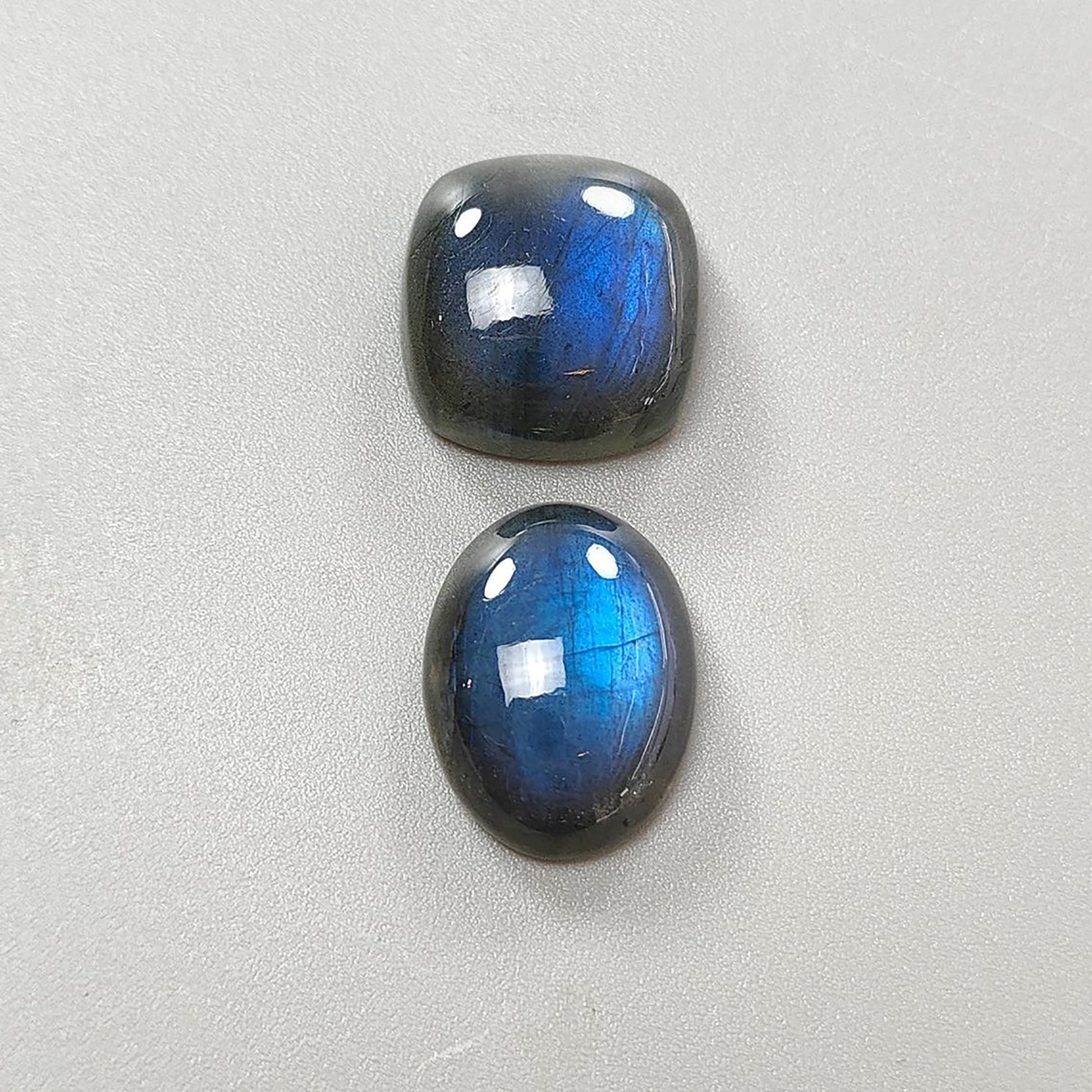 ラブラドライト オーバル、クッションカボション