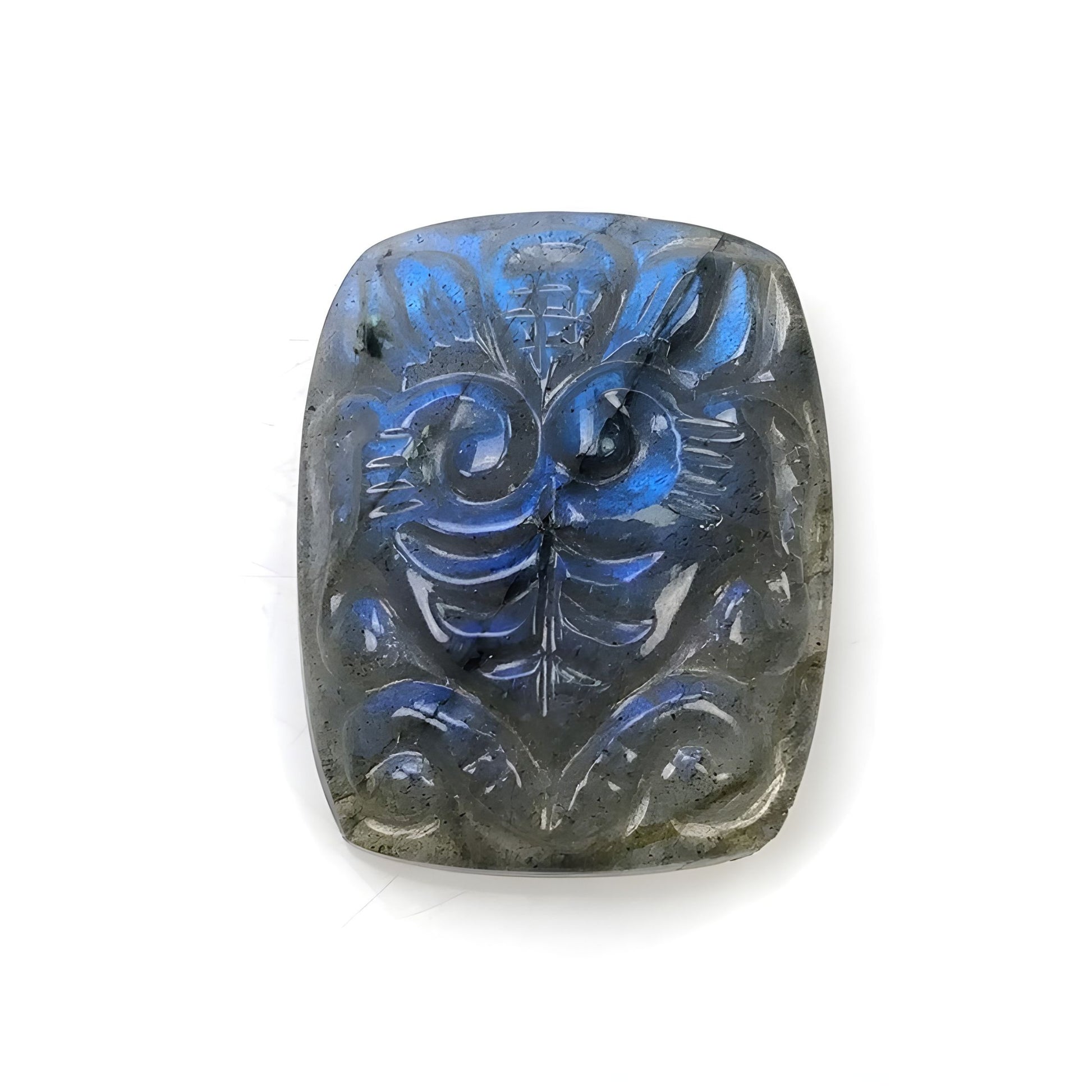 labradorite carving gemstone