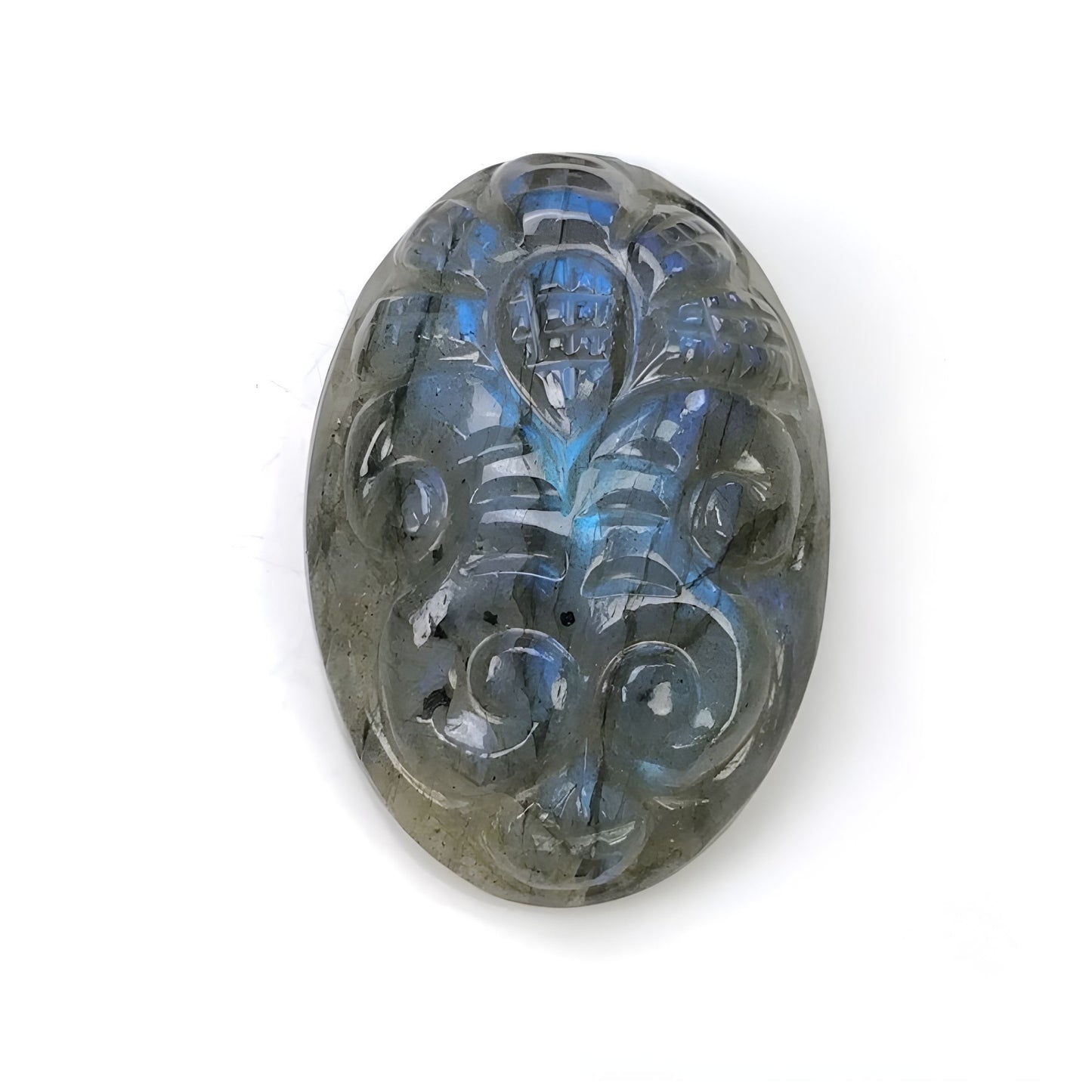 labradorite carving gemstone