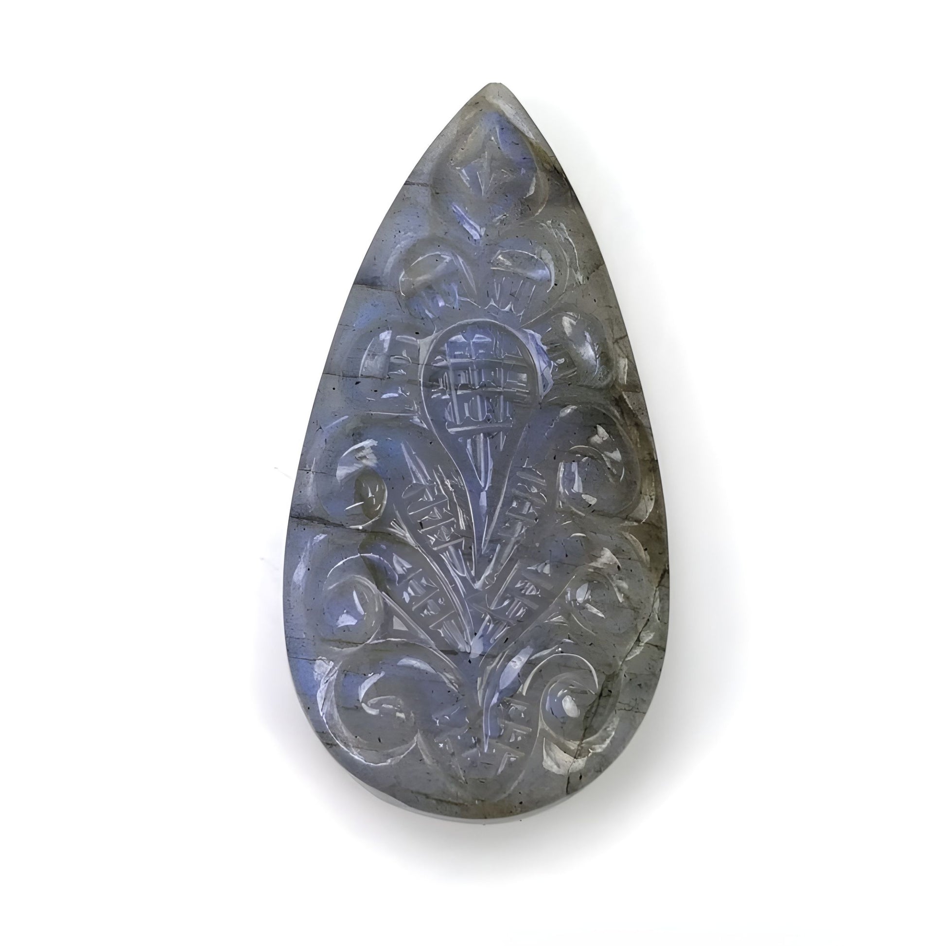 labradorite carving gemstone