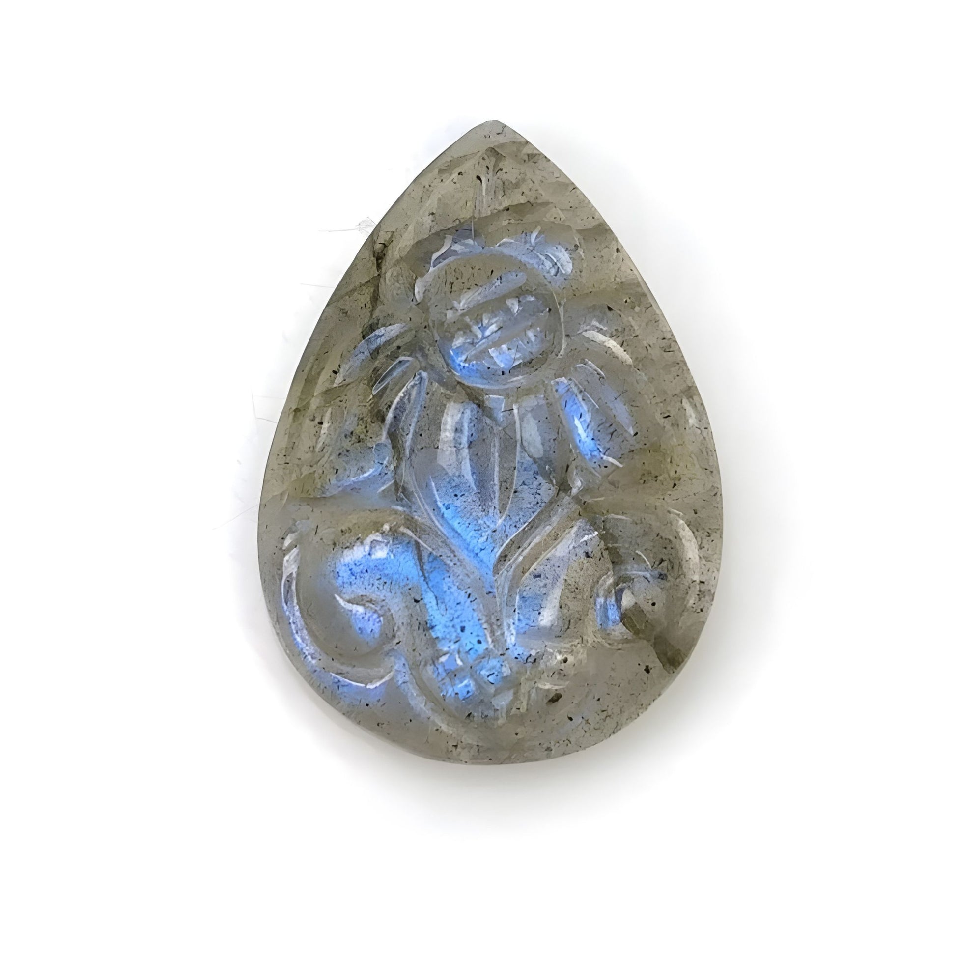 labradorite carving gemstone