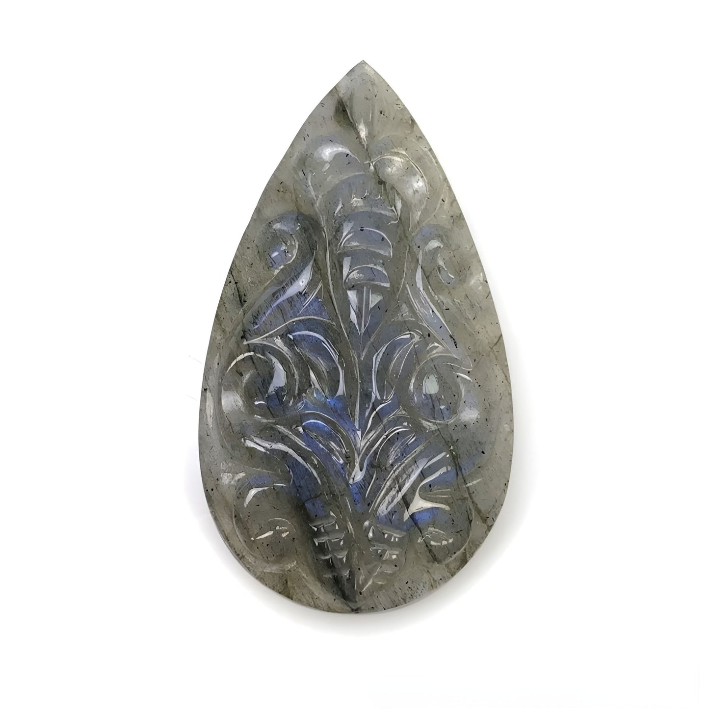 labradorite carving gemstone