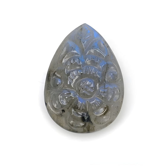 labradorite carving gemstone