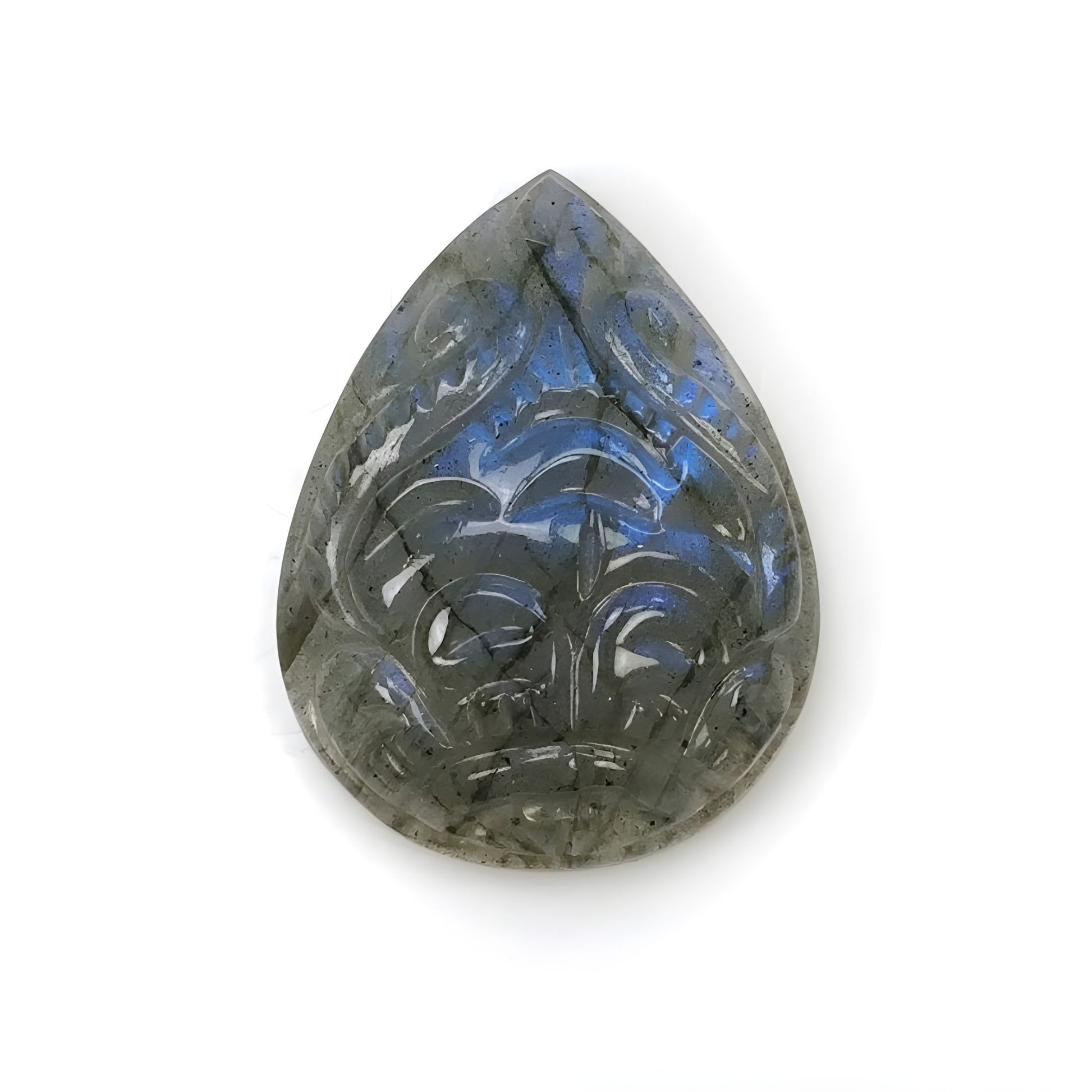 labradorite carving gemstone