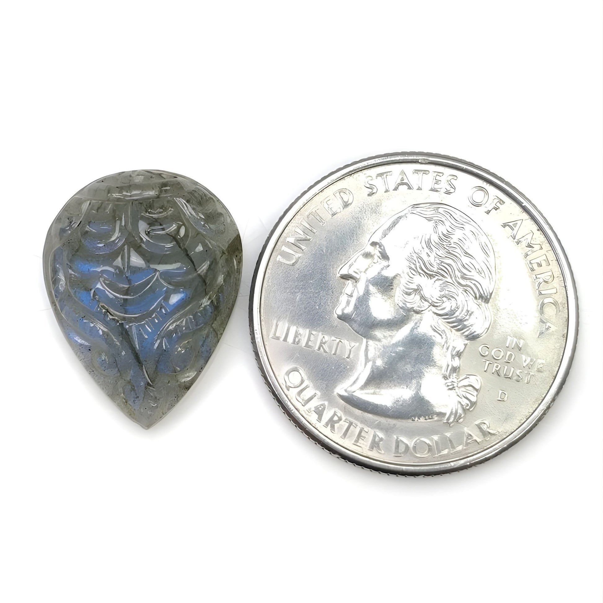 scultura in labradorite