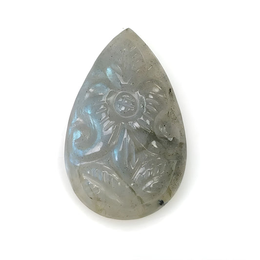 labradorite carving gemstone