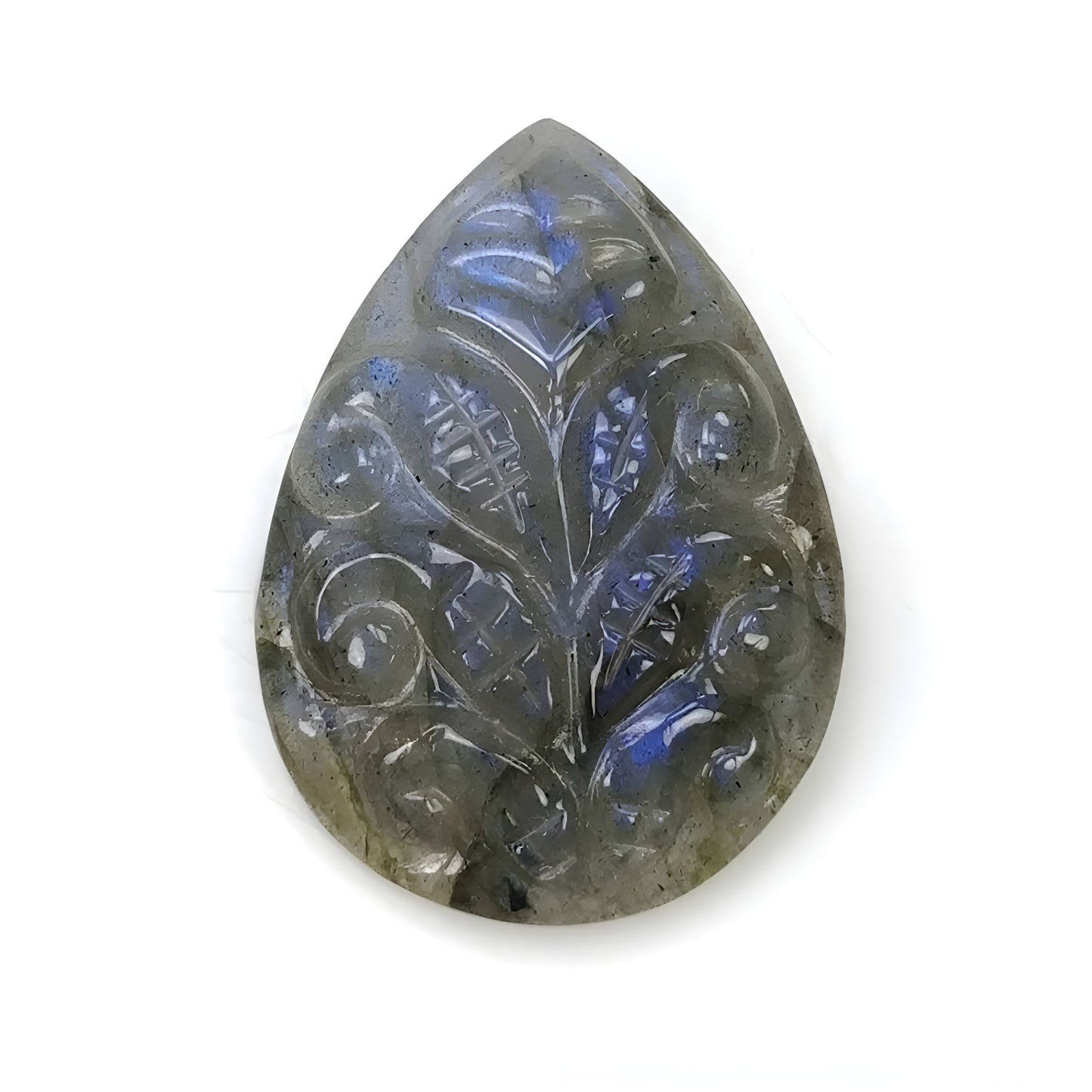 labradorite carving gemstone