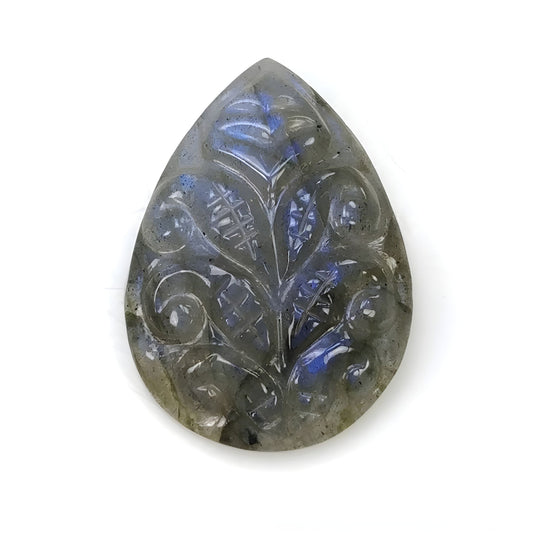 labradorite carving gemstone