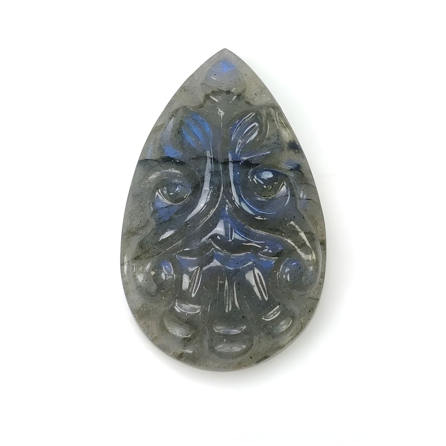 labradorite carving gemstone