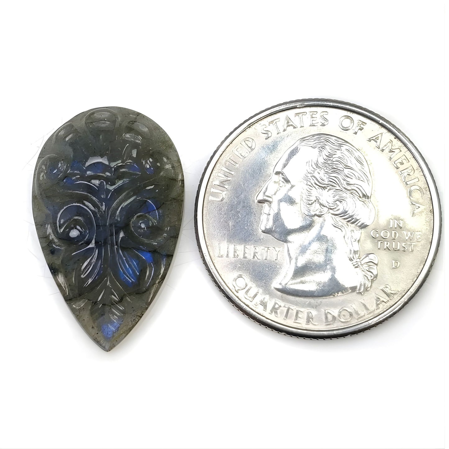 ペンダント用ラブラドライト