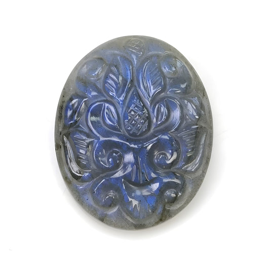 labradorite carving gemstone