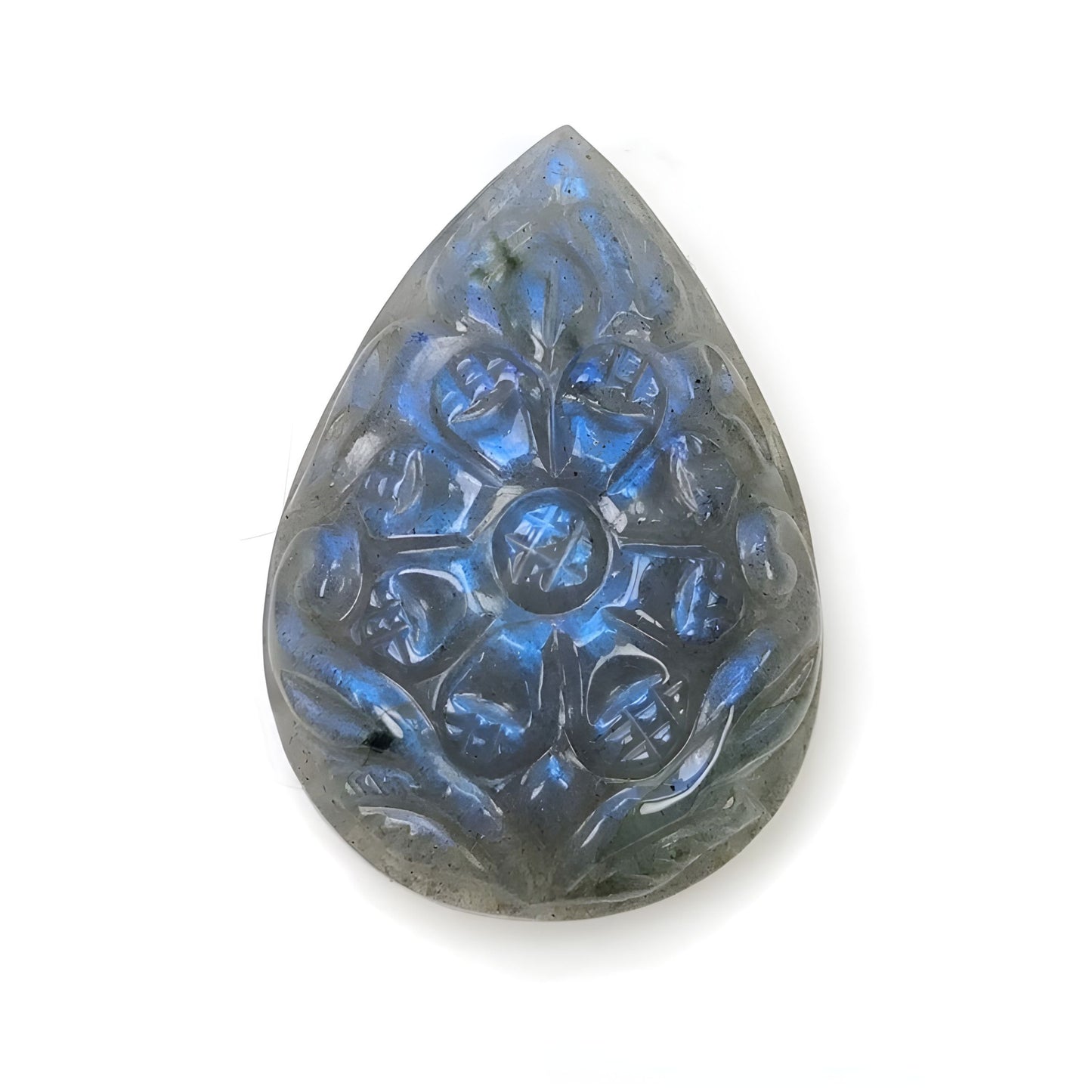 labradorite carving gemstone