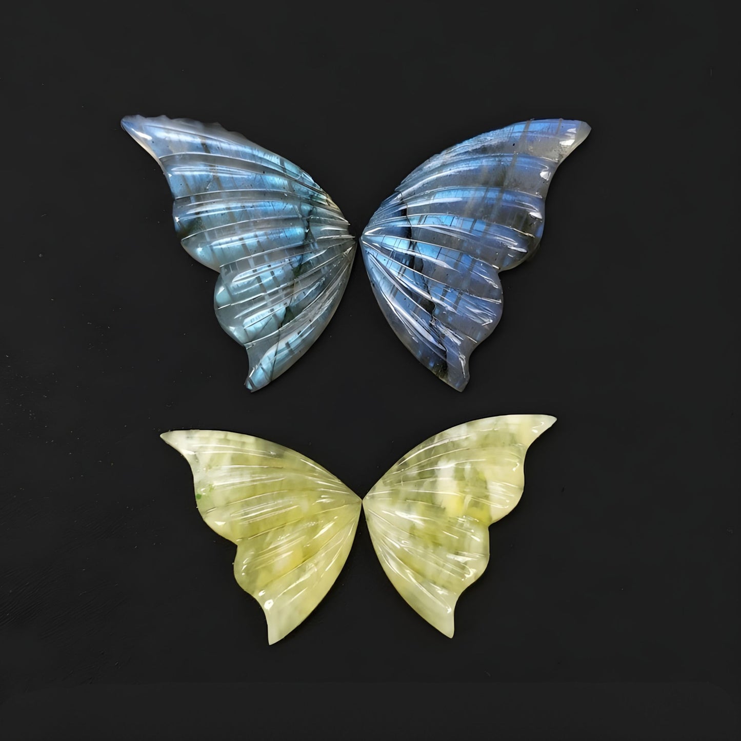labradorite, opal carving gemstone