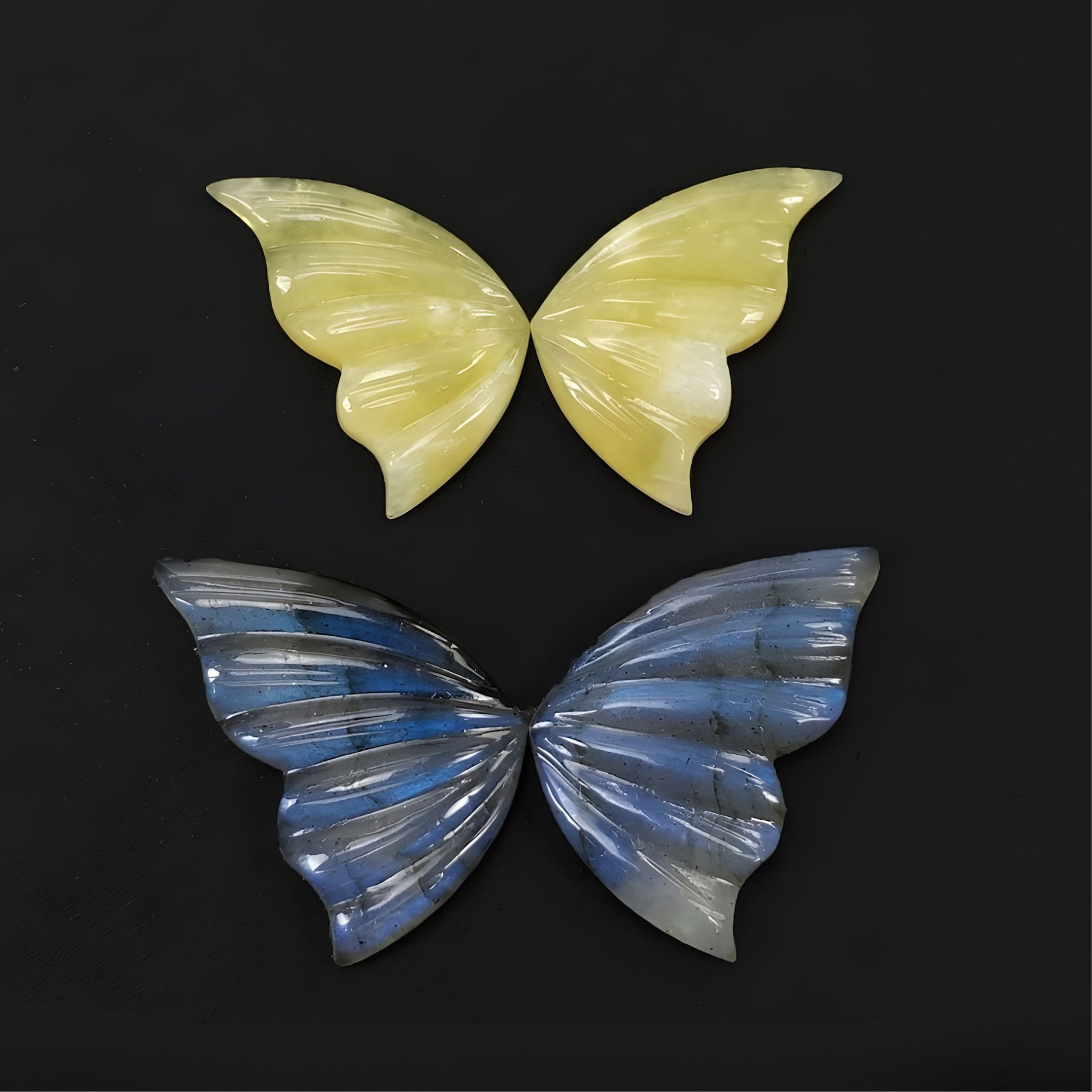 labradorite, opal carving gemstone