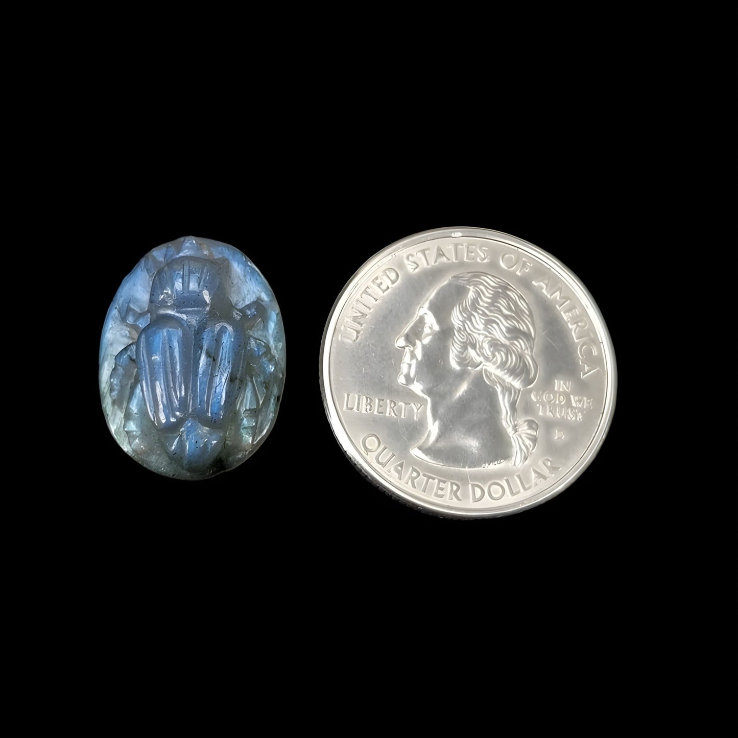 pietra preziosa labradorite fatta a mano