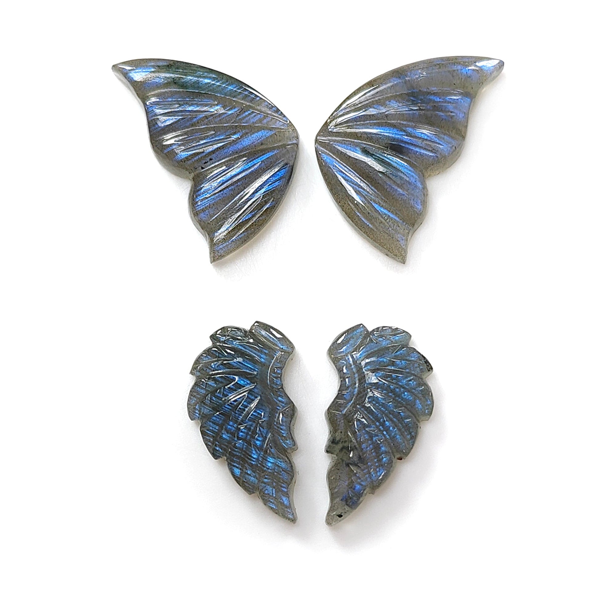 Labradorite Butterfly & Angel Wings Caring