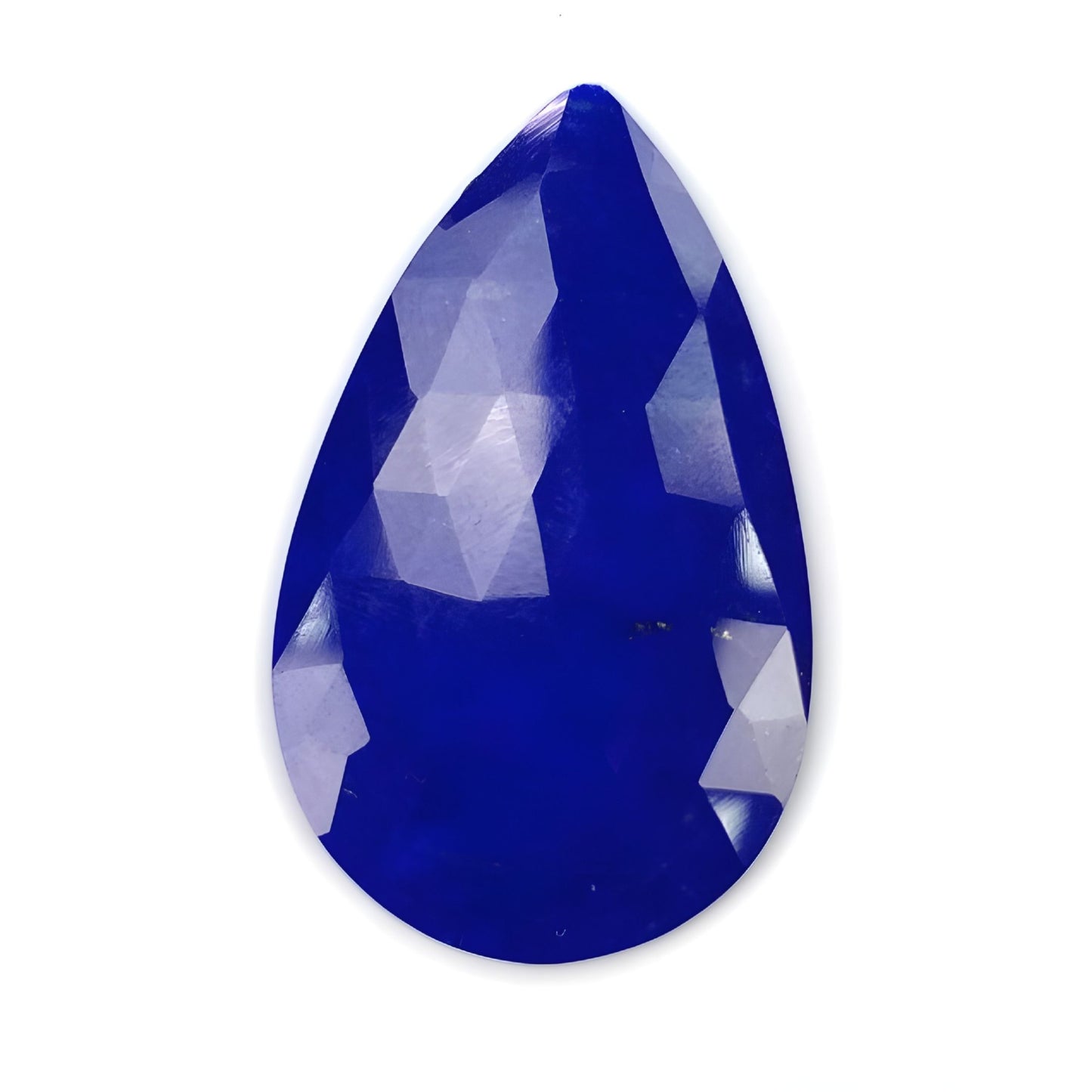 lapis lazuli rose cut gemstone