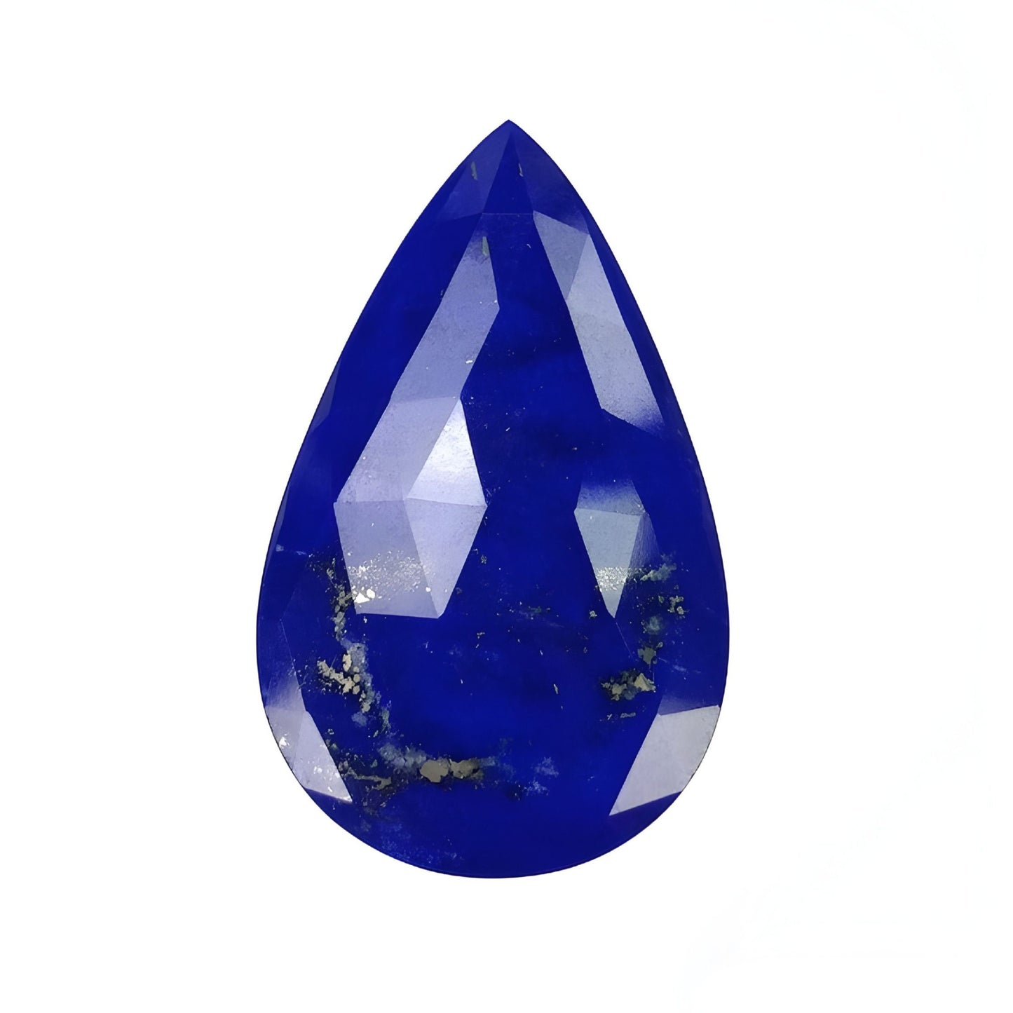 lapis lazuli rose cut gemstone