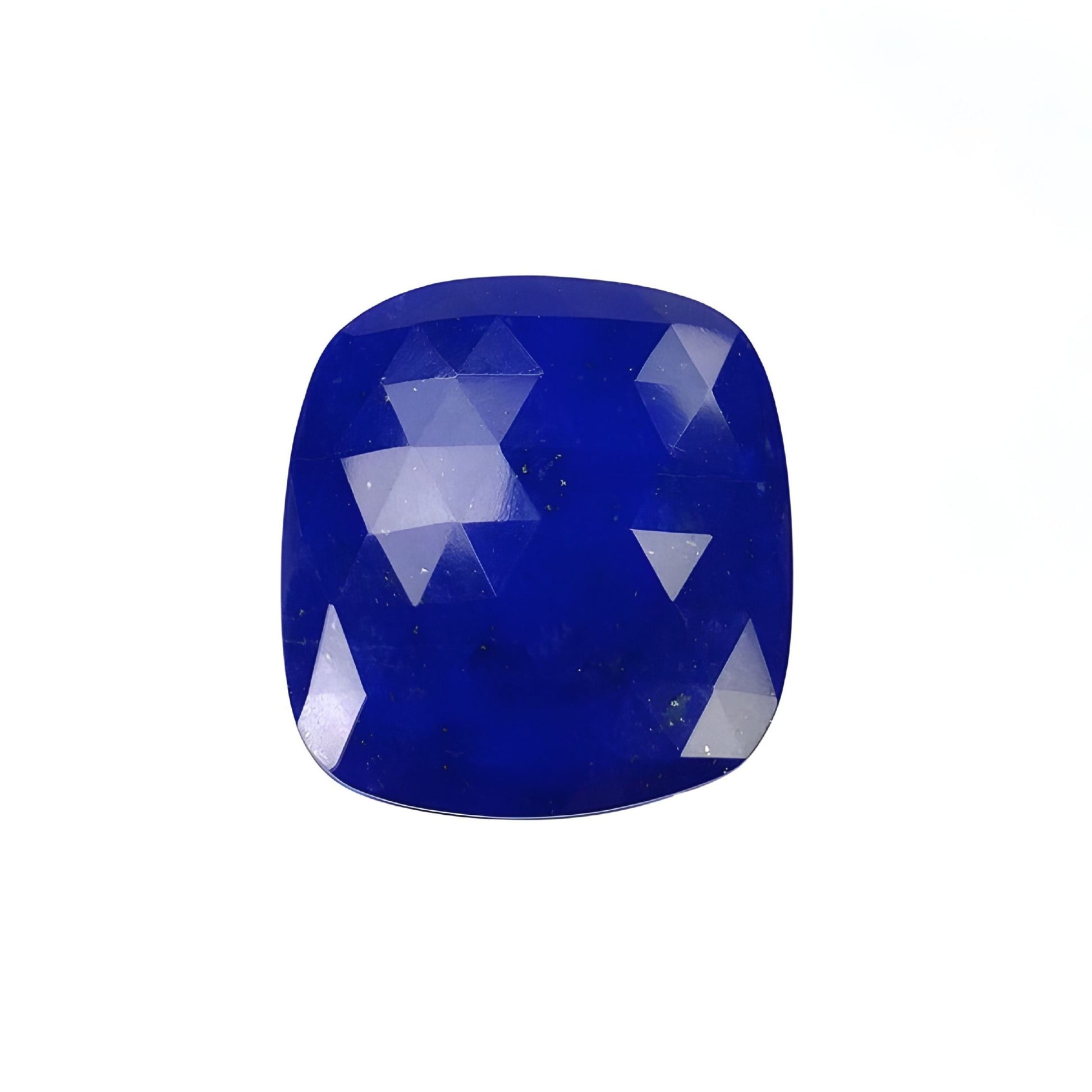 lapis lazuli rose cut gemstone