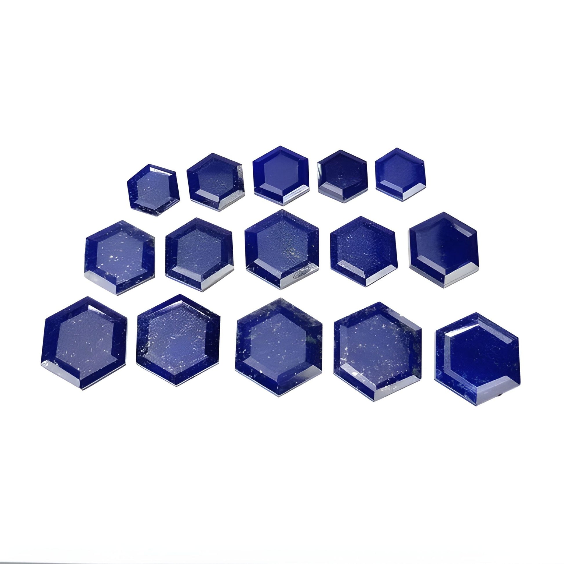 lapis lazuli fancy cut gemstone