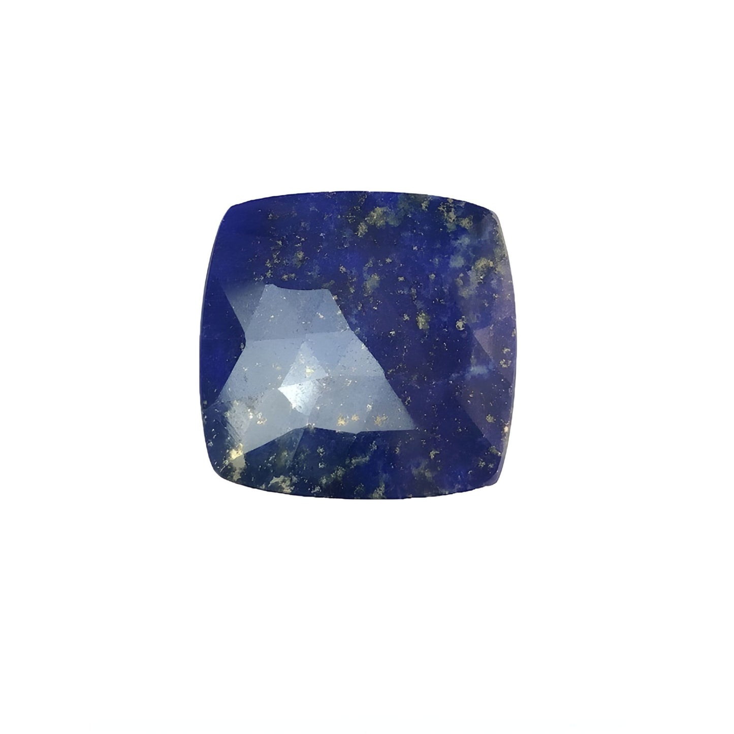 lapis lazuli rose cut gemstone