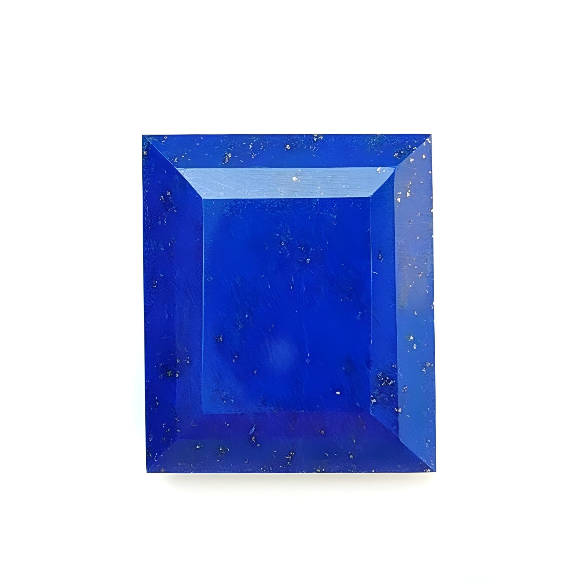 lapis lazuli faceted cut