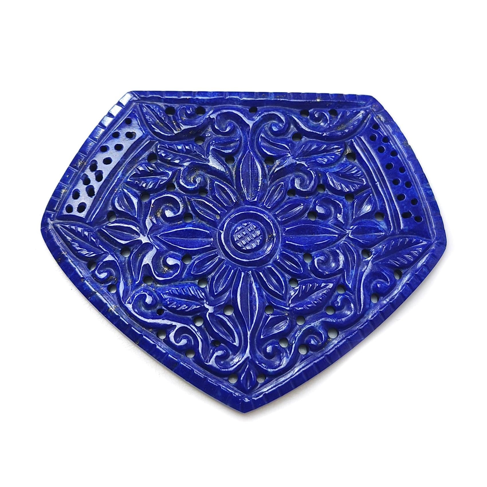 Lapis Fancy Carving
