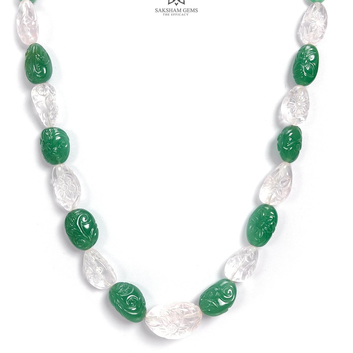 Green & Pink Rose Quartz Loose Beads 614.90cts