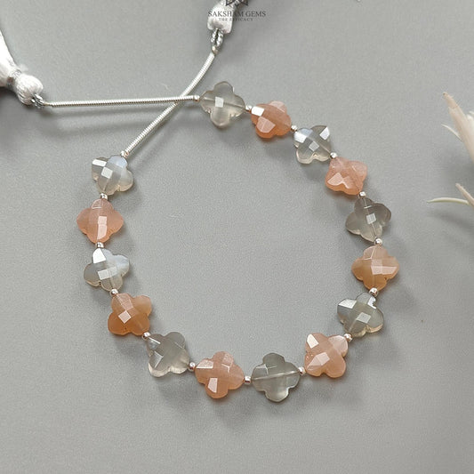 Multi Color Moonstone Faceted Loose Beads 31.70cts