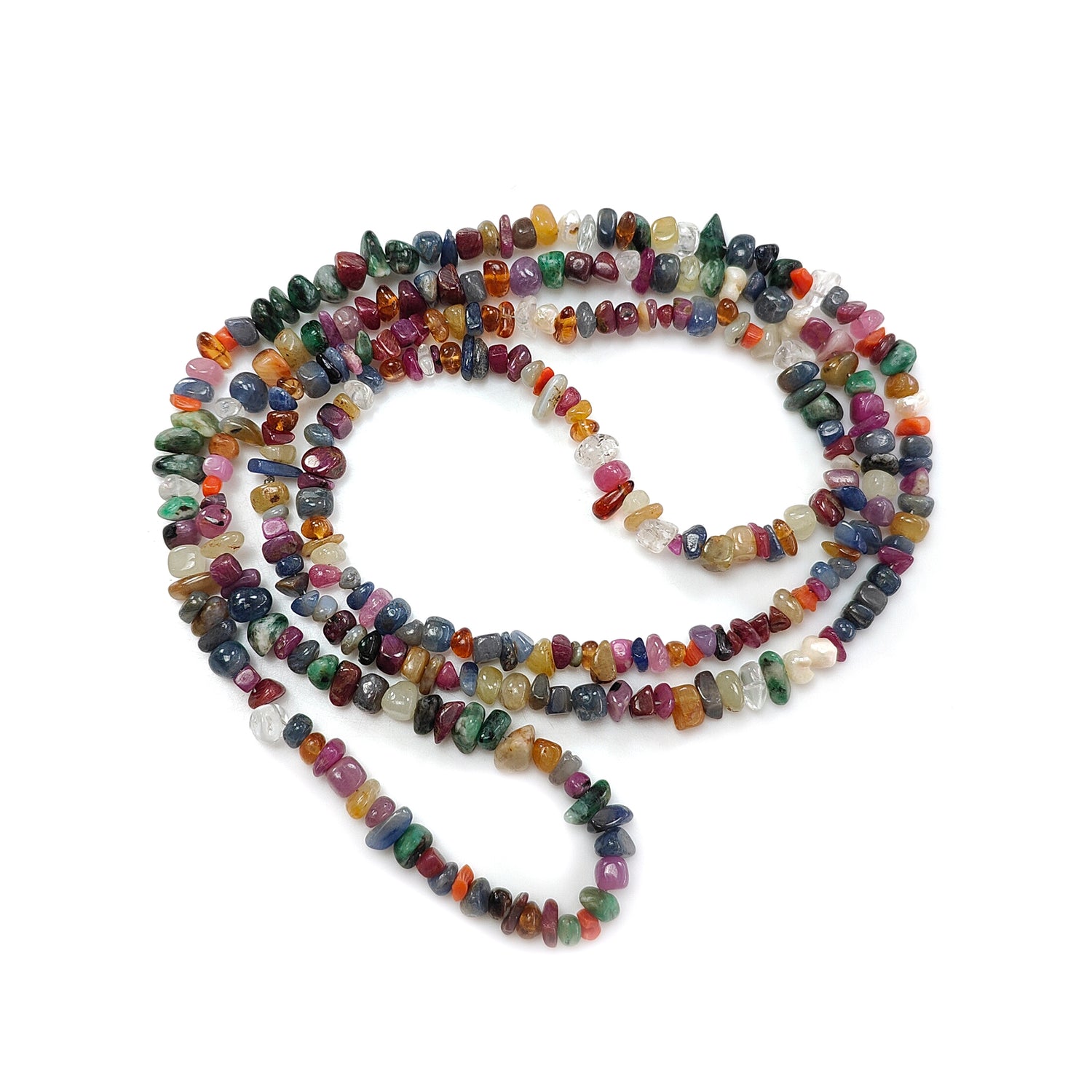 Navratna Sapphire Uncut Fancy Loose Beads