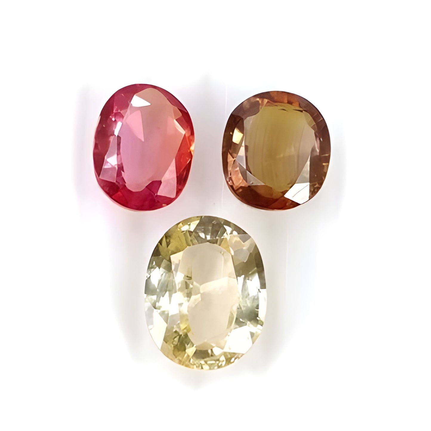 Corundum Synthetic Oval Shape Faceted Cut