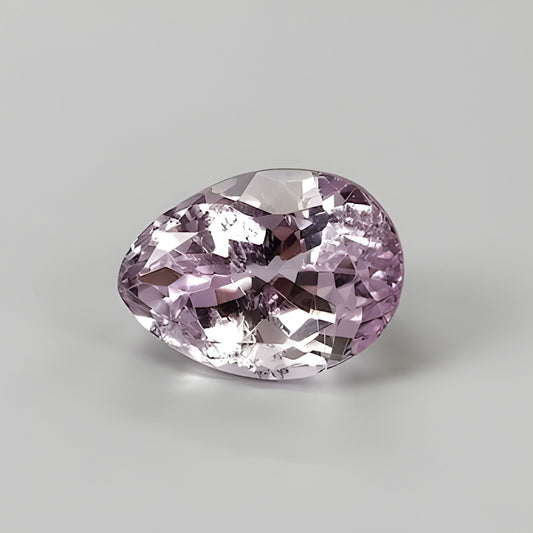Kunzite Pear Shape Faceted Cut