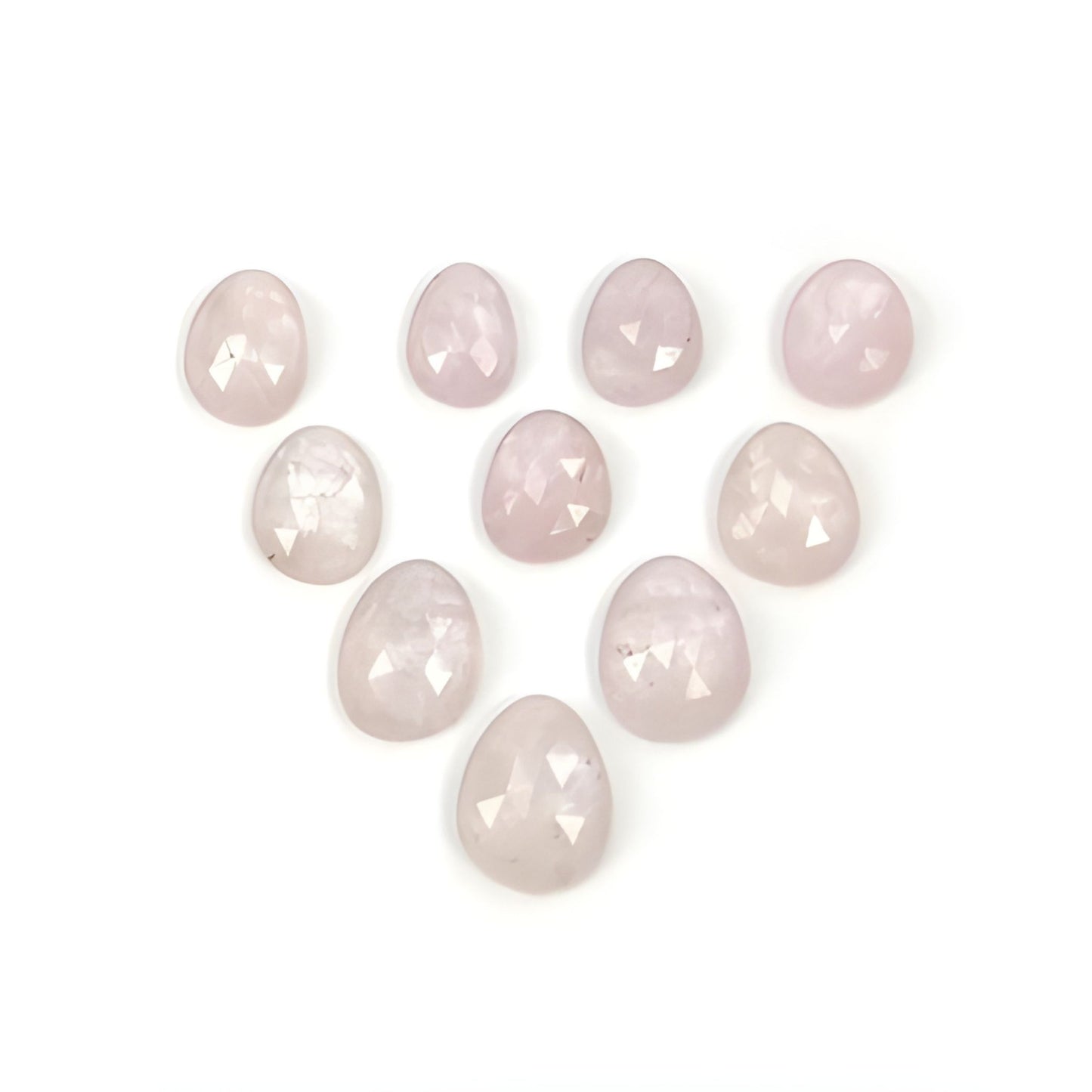 Morganite Egg Shape Rose Cut