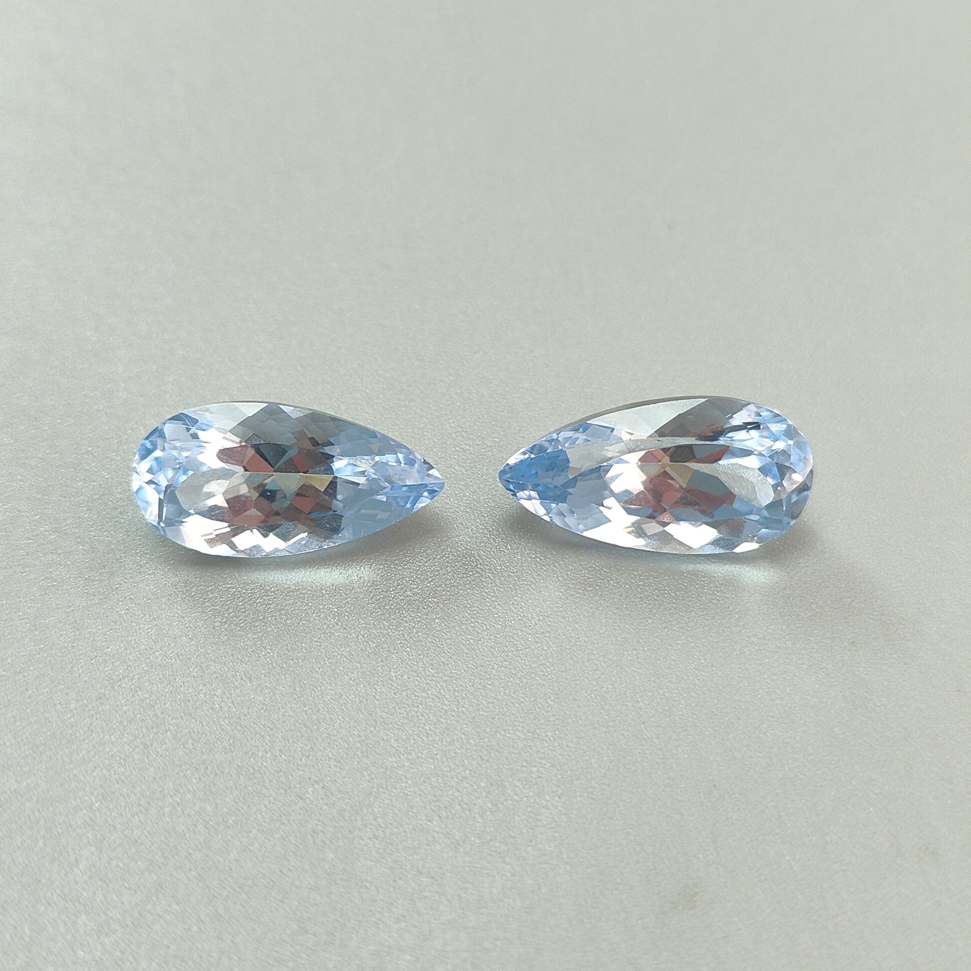 Aguamarina sintética para joyería