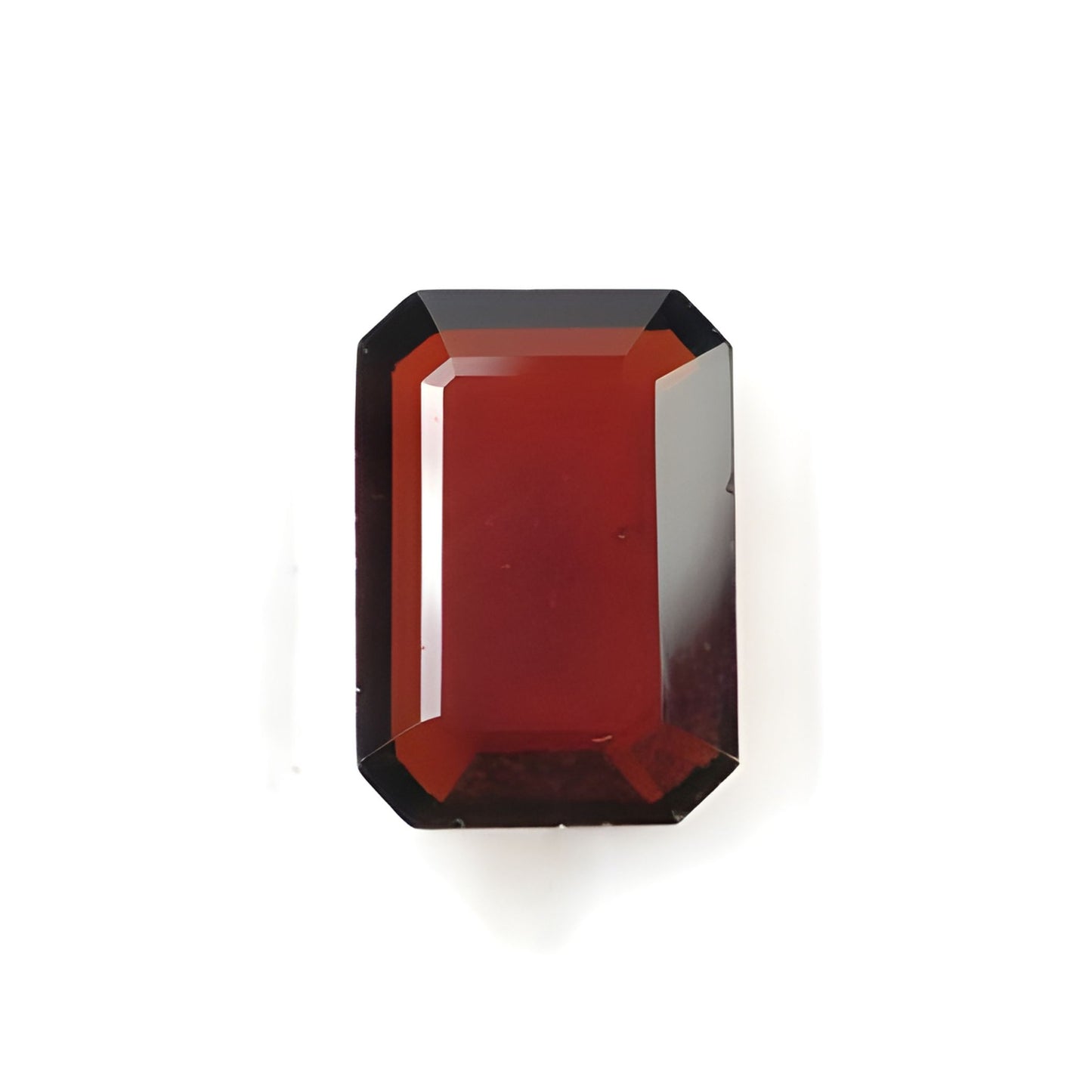 Hessonite Garnet Cushion Shape Faceted cut