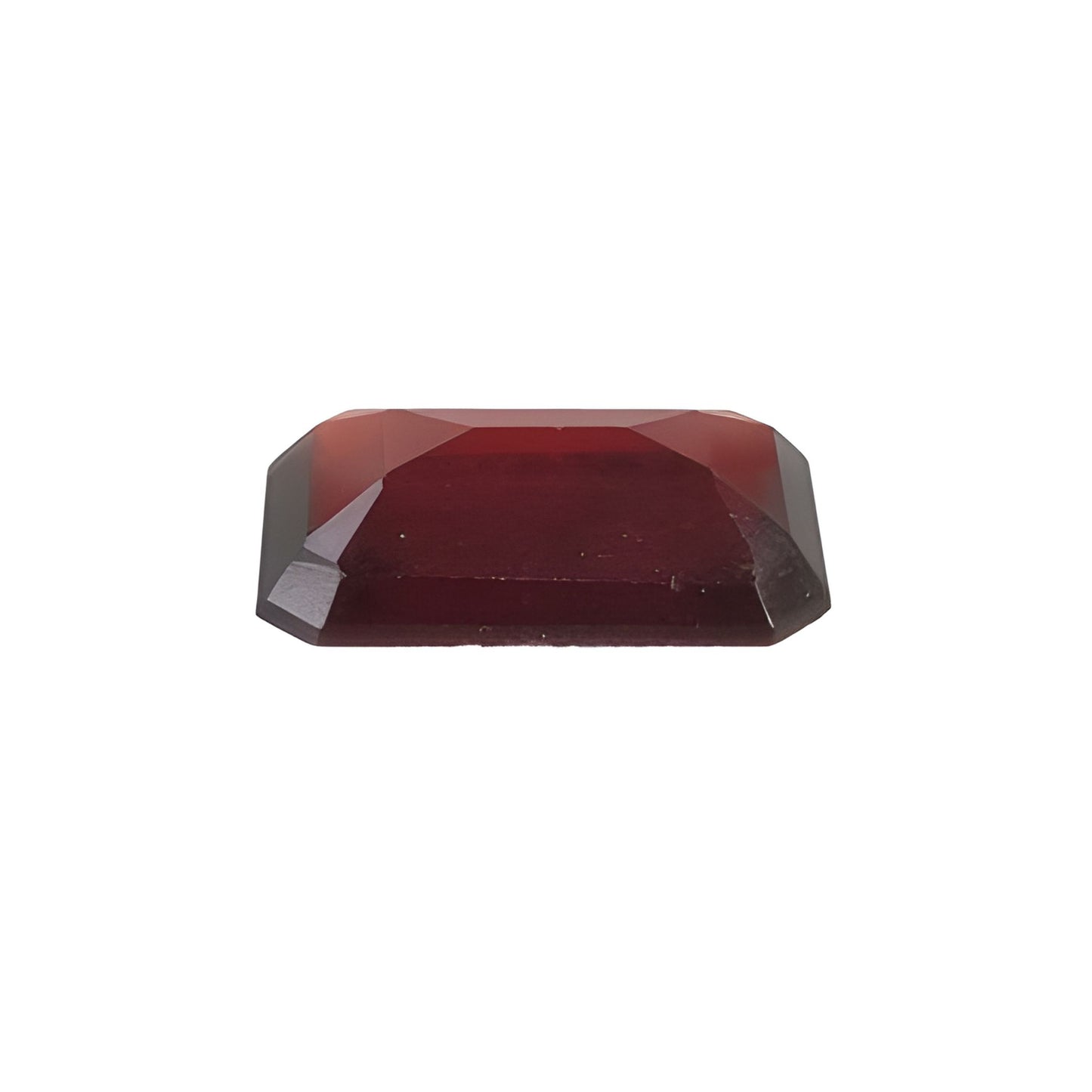 6.80cts Cinnamon Hessonite Garnet Gemstone Natural Untreated Faceted Cut Cushion Shape