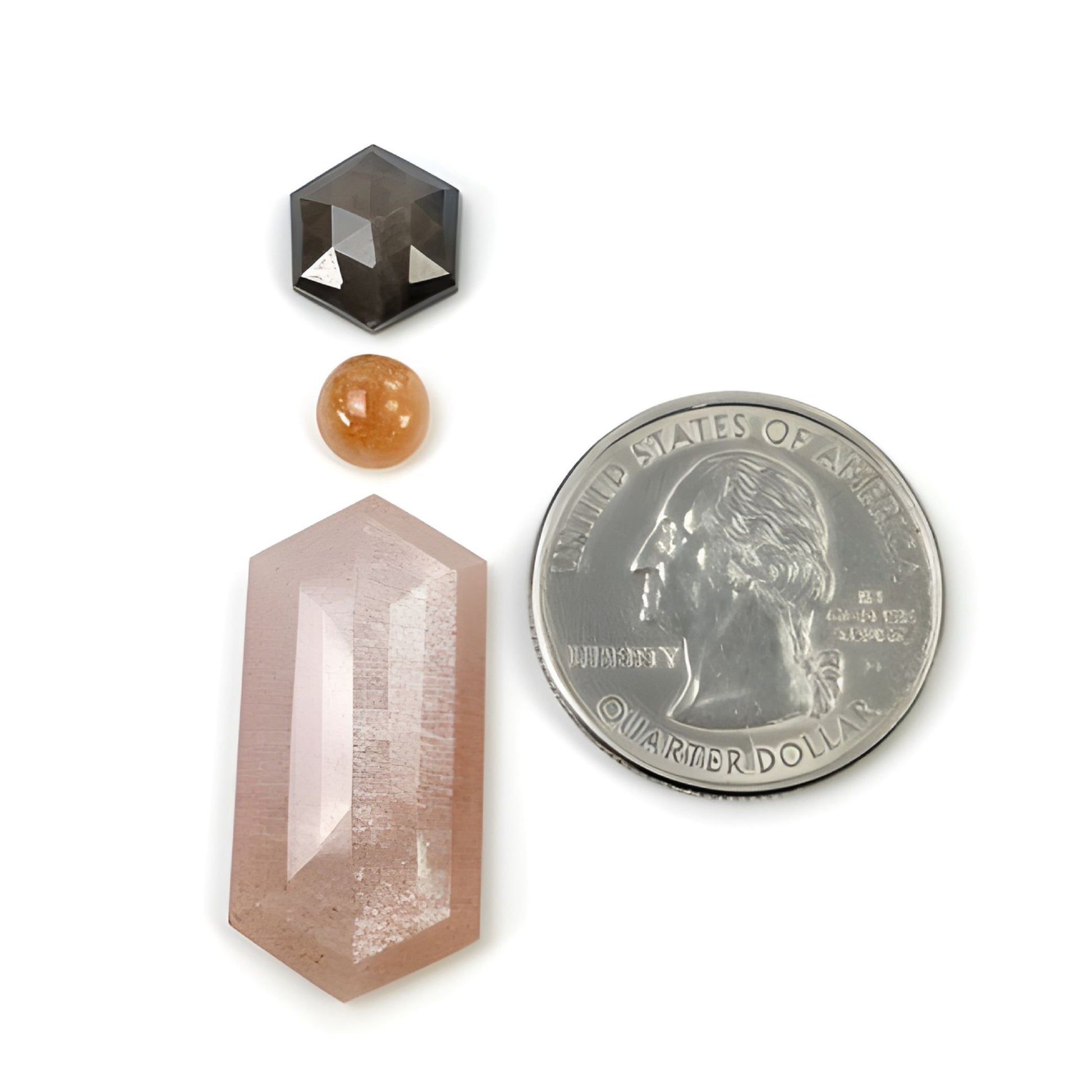 宝石用ムーンストーン、サファイア