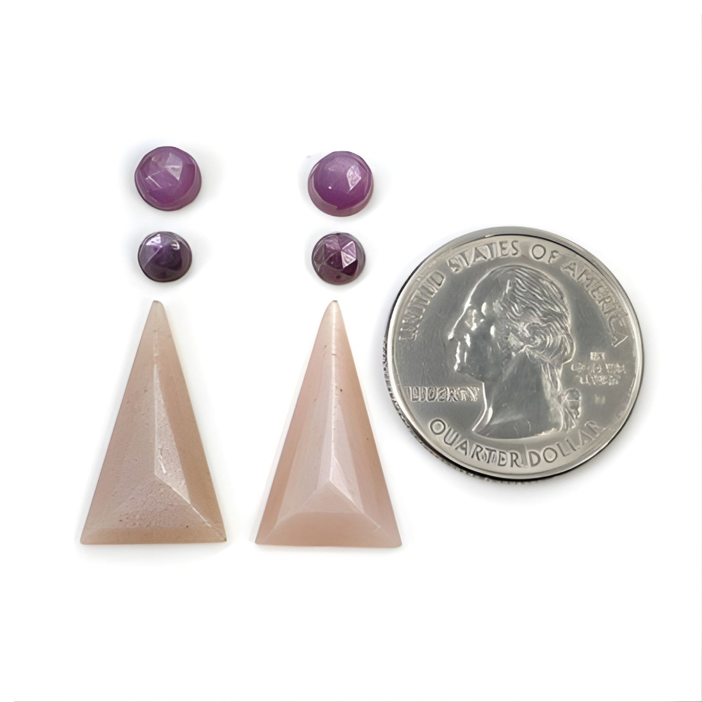 宝石用ムーンストーン、サファイア