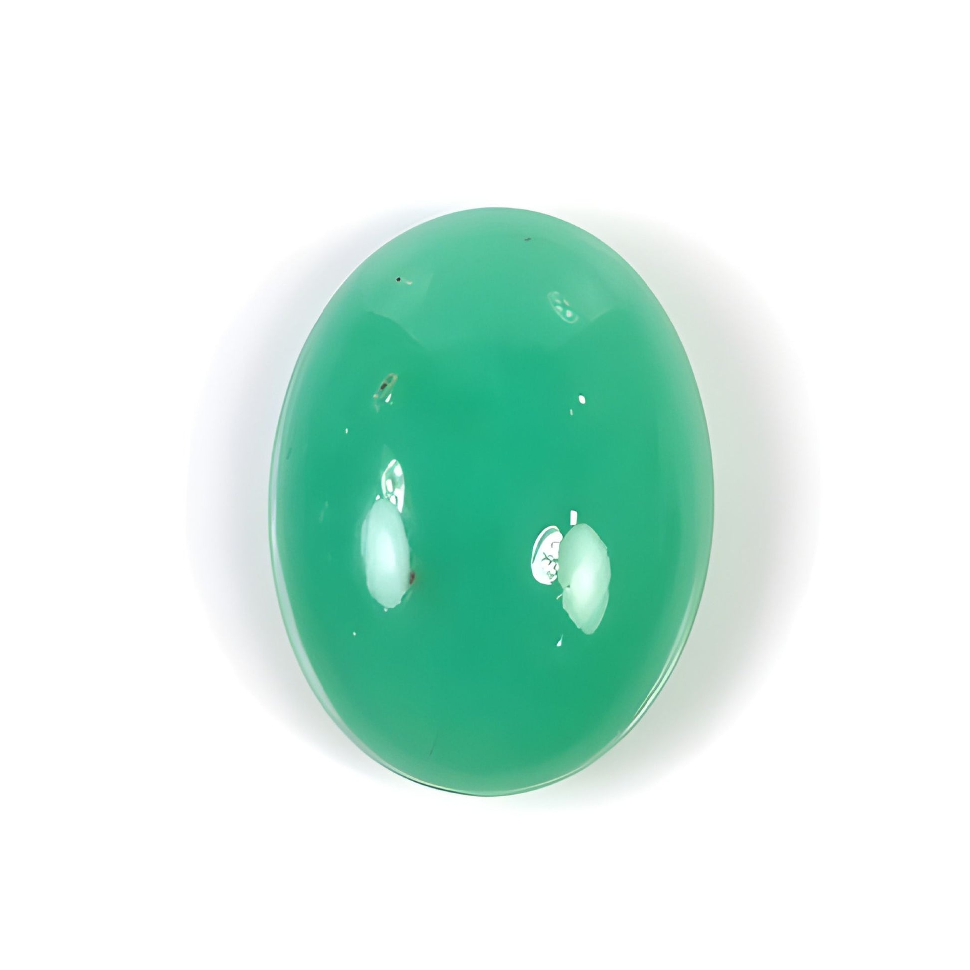 Chrysoprase Oval Shape Cabochon